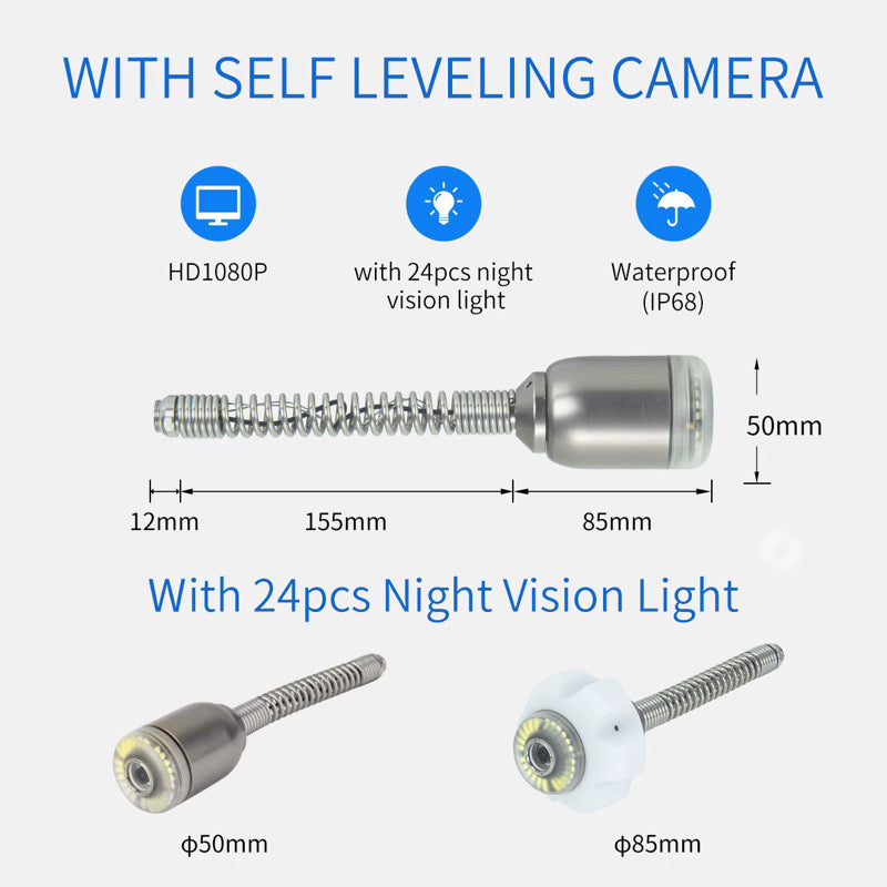 50mm Camera head for 9mm (Standard) Model