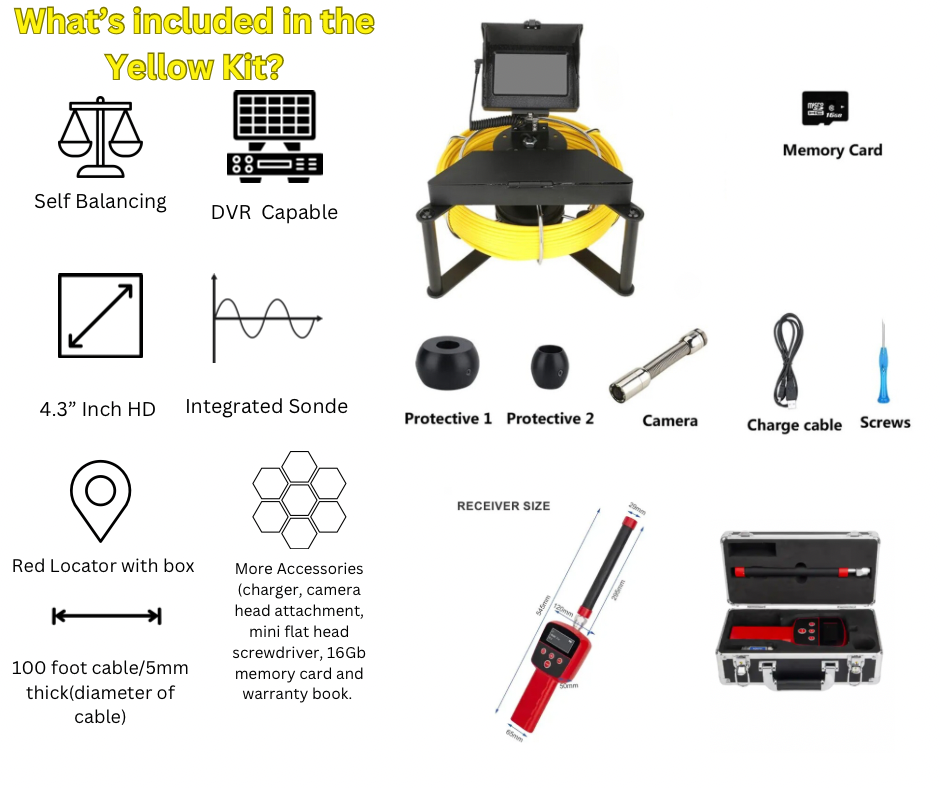 Super Plumber Vision 2.0™ The Most Affordable Sewer Camera