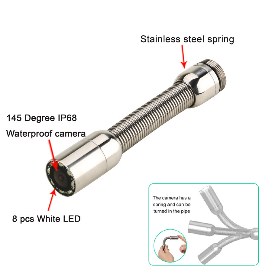 22mm Sewer Camera Head with Integrated Sonde