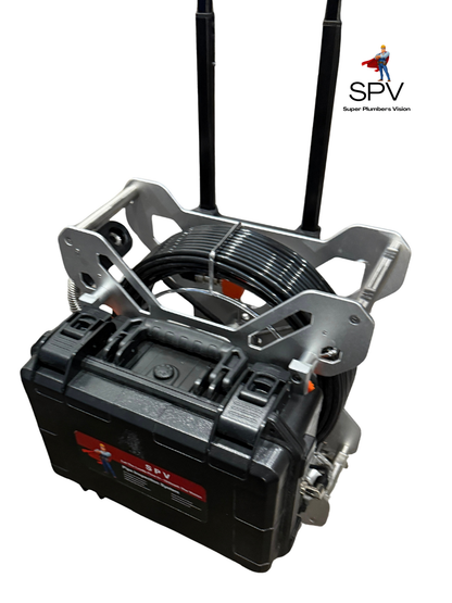 SPV Mini Pan Tilt ( Comes with 2 camera heads - 33mm Pan & 25mm cam head Both W/ Sonde)